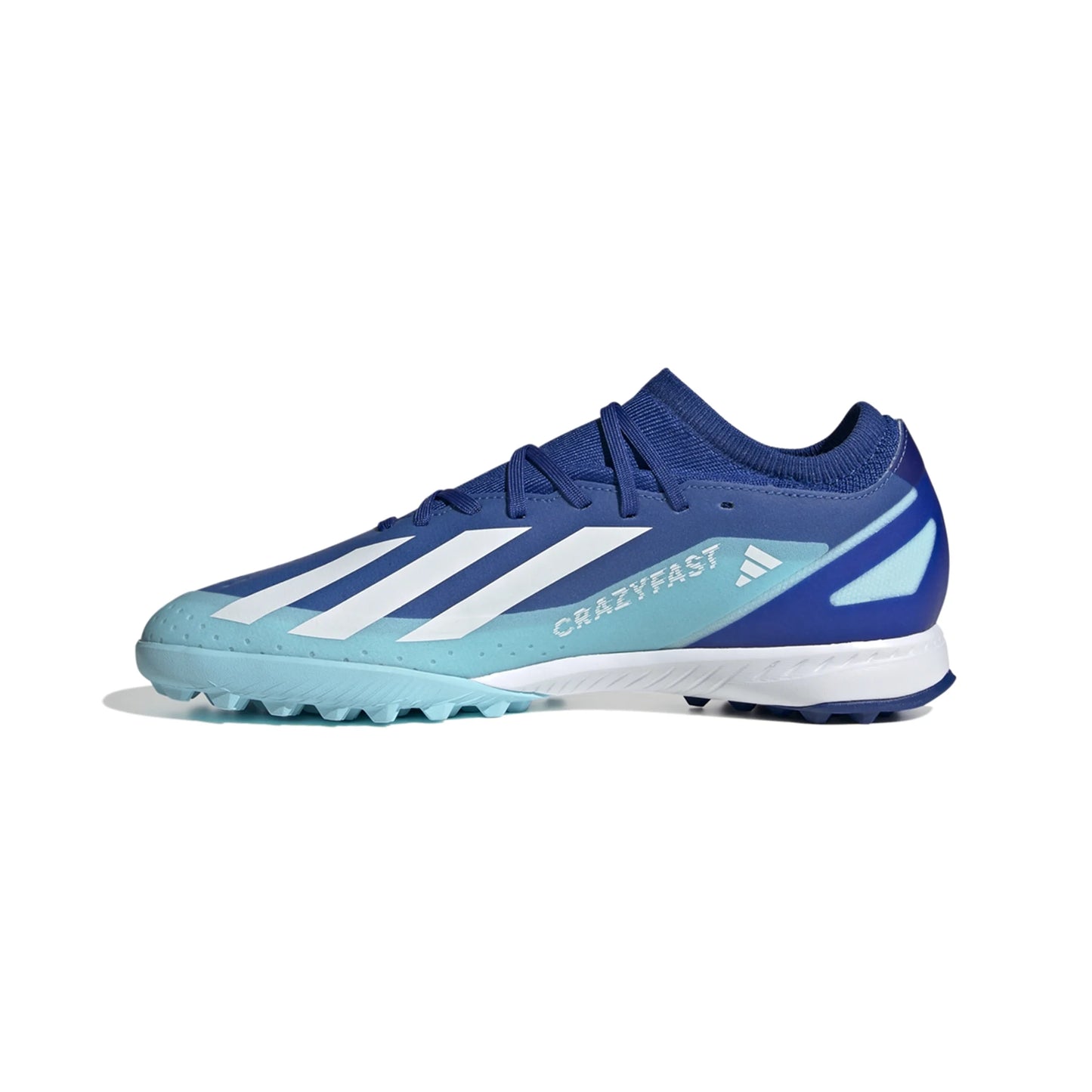 Adidas X CrazyFast.1 TF Turf Soccer Cleat - Bright Royal/White/Solar Red