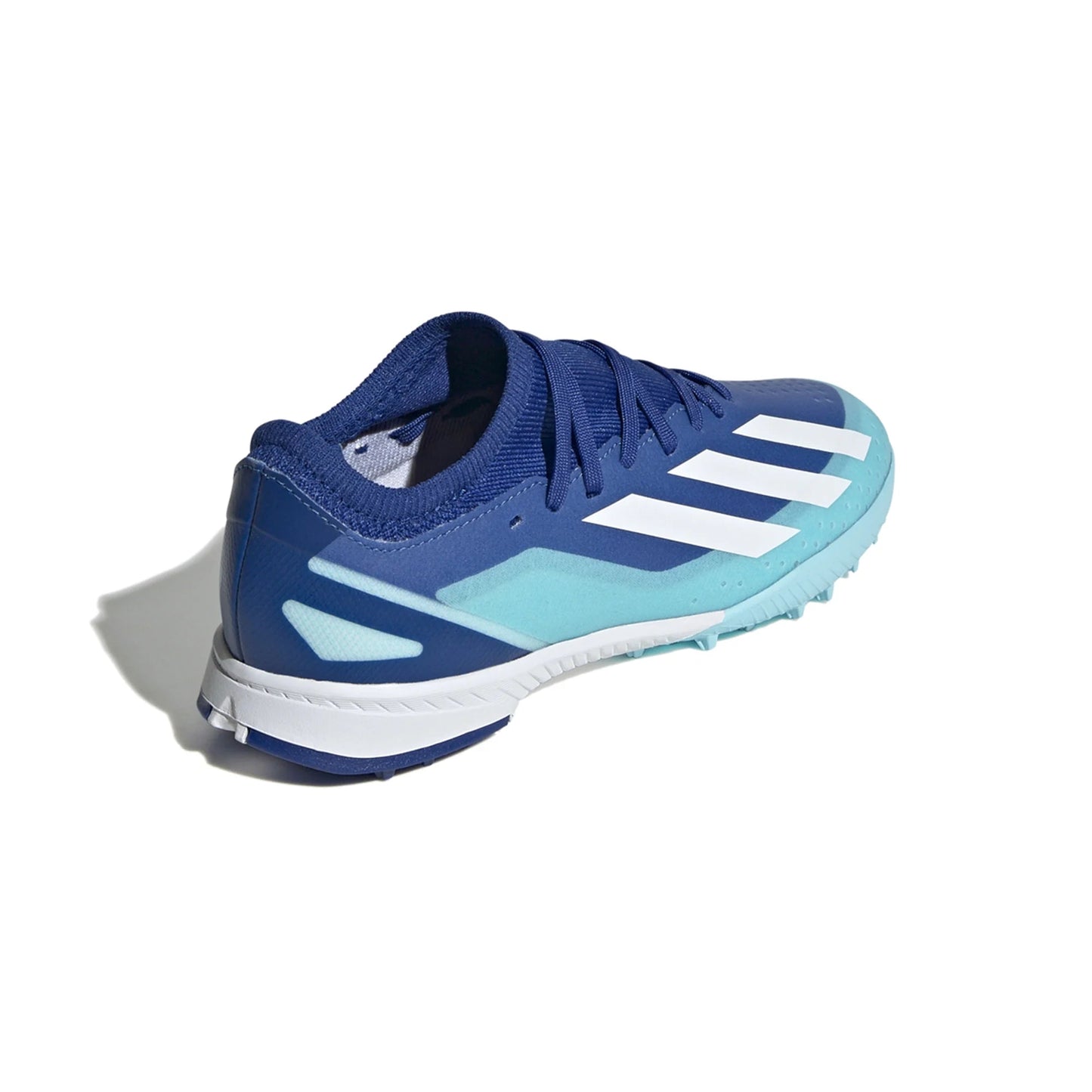 Adidas Junior X CrazyFast.3 TF Turf Soccer Cleat - Bright Royal/White/Solar Red