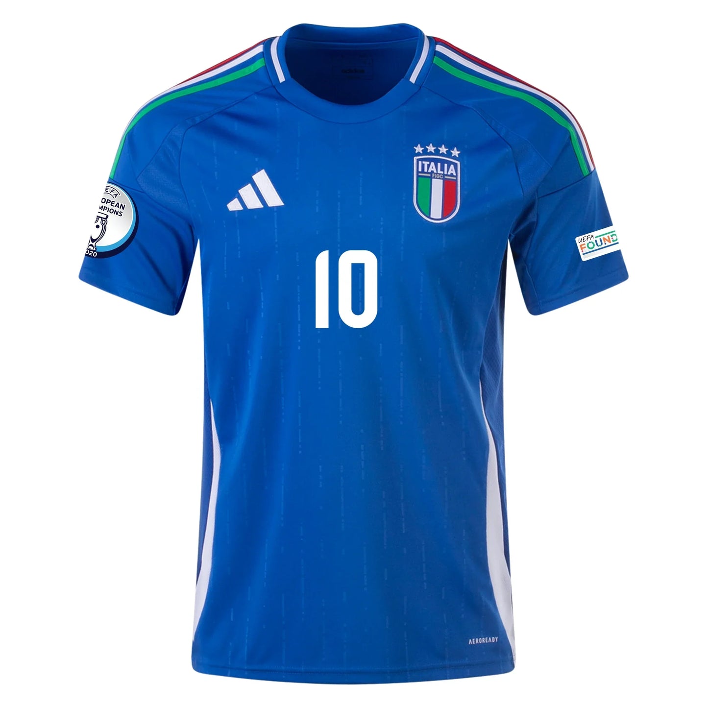 Youth Replica Adidas Raspadori Italy Home Jersey 2024