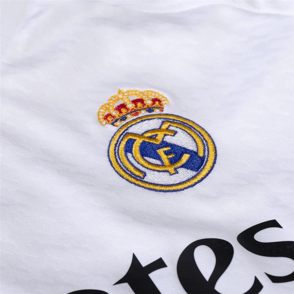 Kid's Replica Adidas Real Madrid Home Jersey 24/25