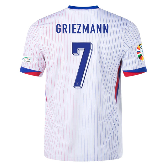 Men's Replica Nike Griezmann France Away Jersey 2024