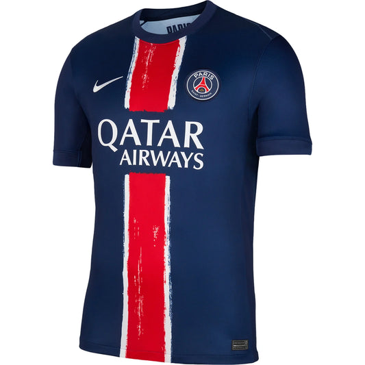 Big Kids' Replica Nike Dri-FIT Soccer Jersey Paris Saint-Germain 24/25 Stadium Home