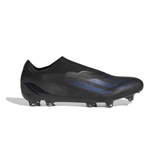 Adidas X CrazyFast.1 Laceless FG Firm Ground Soccer Cleat - Black/Black