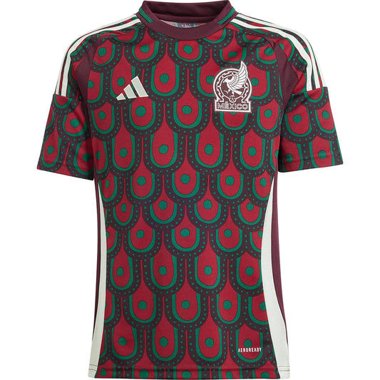 Kid's Replica Adidas Mexico Home Jersey 2024