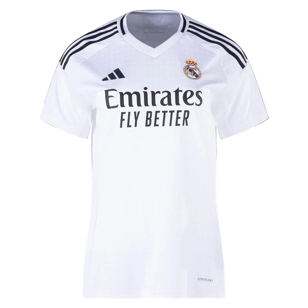 Kid's Replica Adidas Real Madrid Home Jersey 24/25