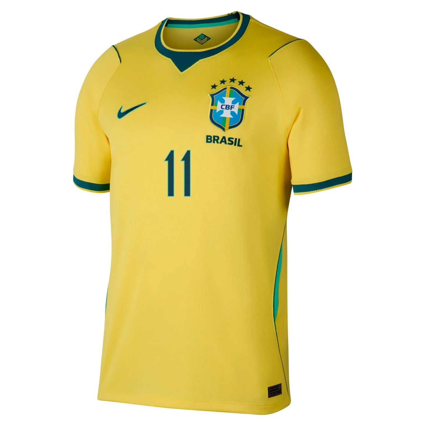 Kid's Replica Nike Raphinha Brazil Home Jersey 2026