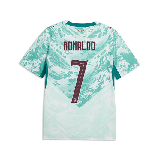 Men's Authentic Puma Ronaldo Portugal Away Jersey 2026