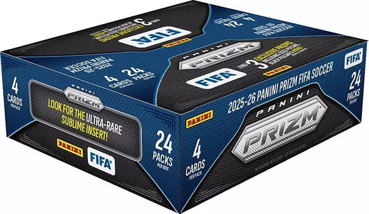 Panini 2025-26 Prizm FIFA Trading Card Box - 24 Pack