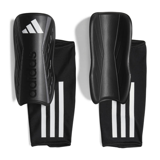 Adidas Tiro League Shin Guards - Black/White/Iron Metallic