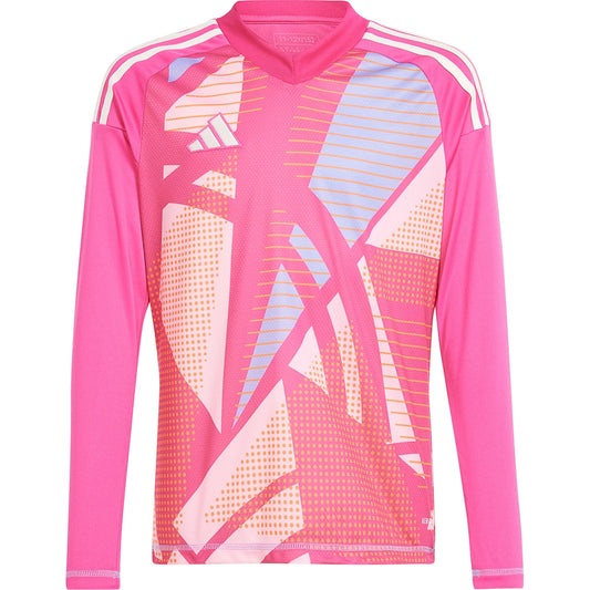 Adidas Tiro 24 Comp LS Long Sleeve Goalkeeper Jersey - Pink/Blue/White