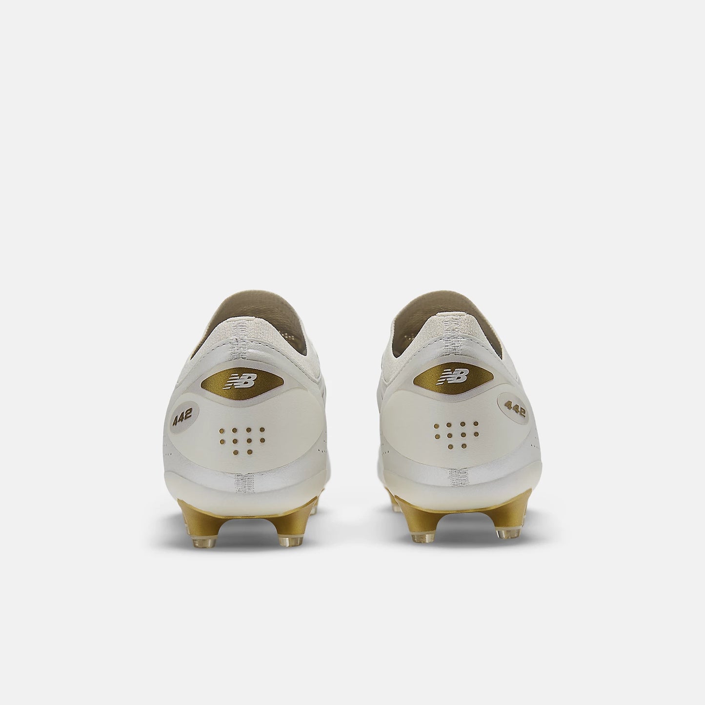 New Balance 442 V3 'First Edition' Elite Knit FG Firm Ground Soccer Cleat - Sea Salt/Multi/Gold Metallic