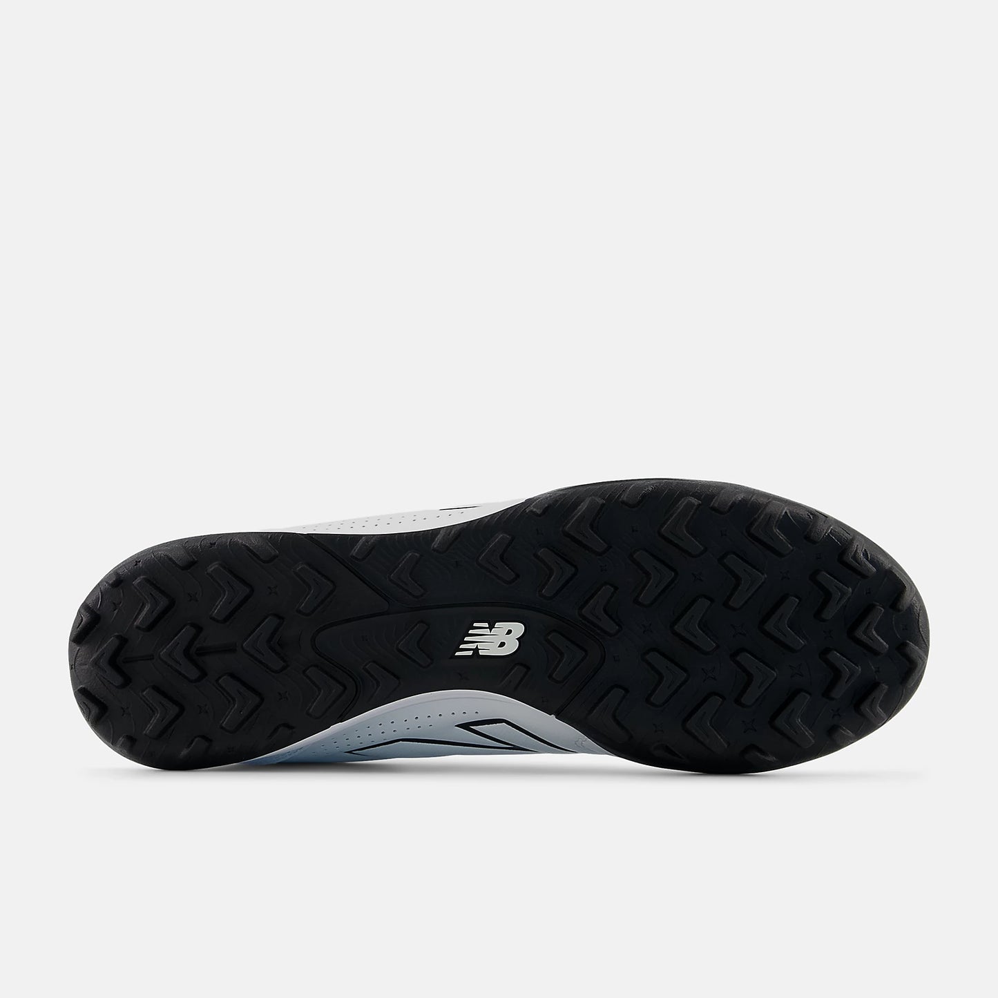 New Balance 442 V3 Pro TF Turf Soccer Cleat - White/Black/Fire Cracker