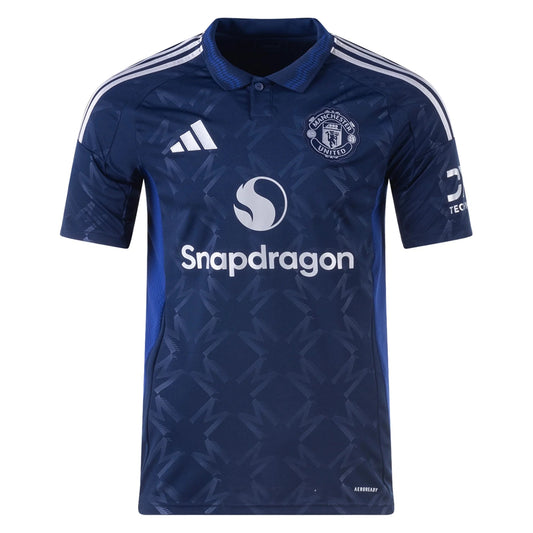 Men's Replica Adidas Manchester United Away Jersey 24/25