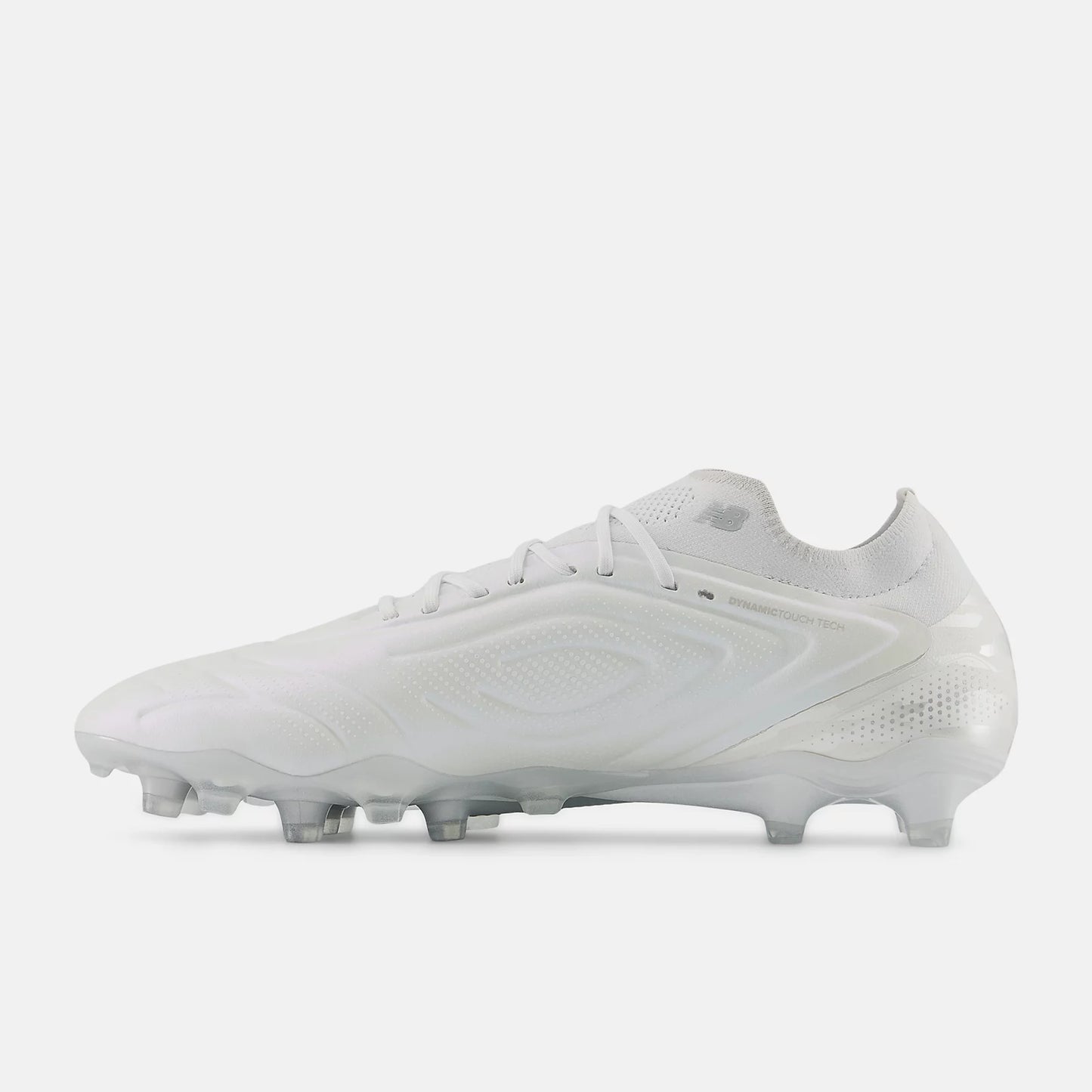 New Balance Tekela Low Laced V5 Elite FG Firm Ground Soccer Cleat - White/Libra/Grey Matter