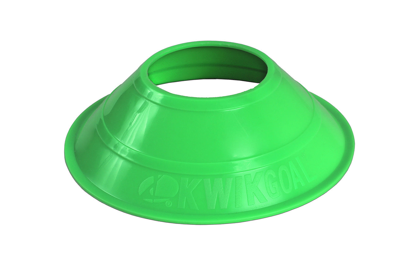 Kwik Goal High Vis Green Mini Disc Cone Set (25 Pack)