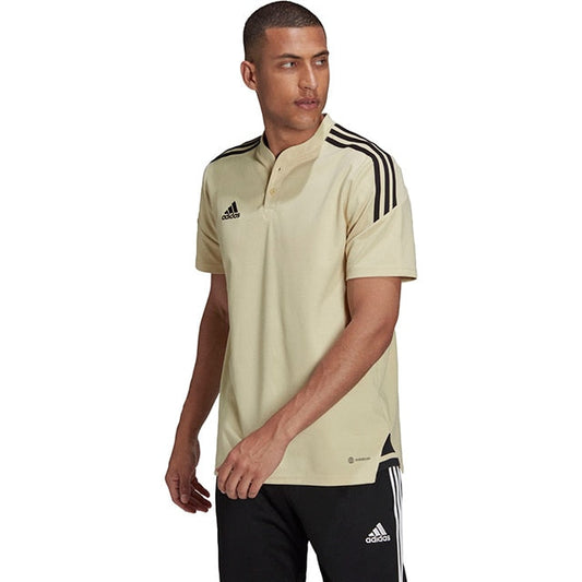 Men's Adidas Condivo 22 Polo - Gold