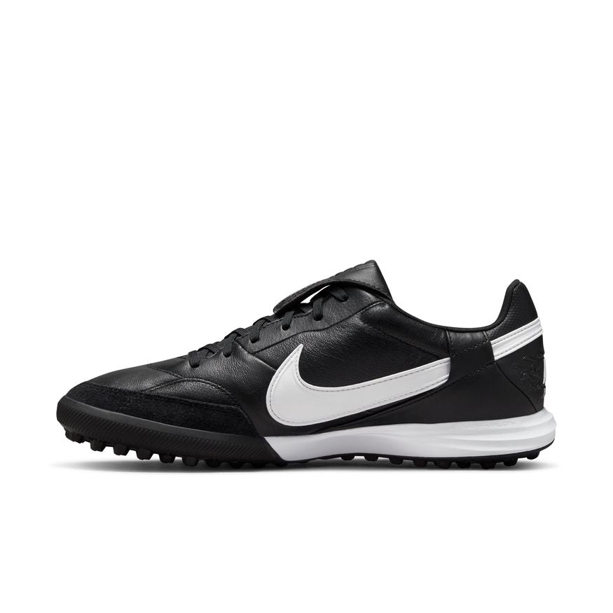 The Nike Premier 3 TF Turf Soccer Cleat - Black/White