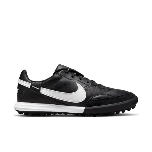 The Nike Premier 3 TF Turf Soccer Cleat - Black/White