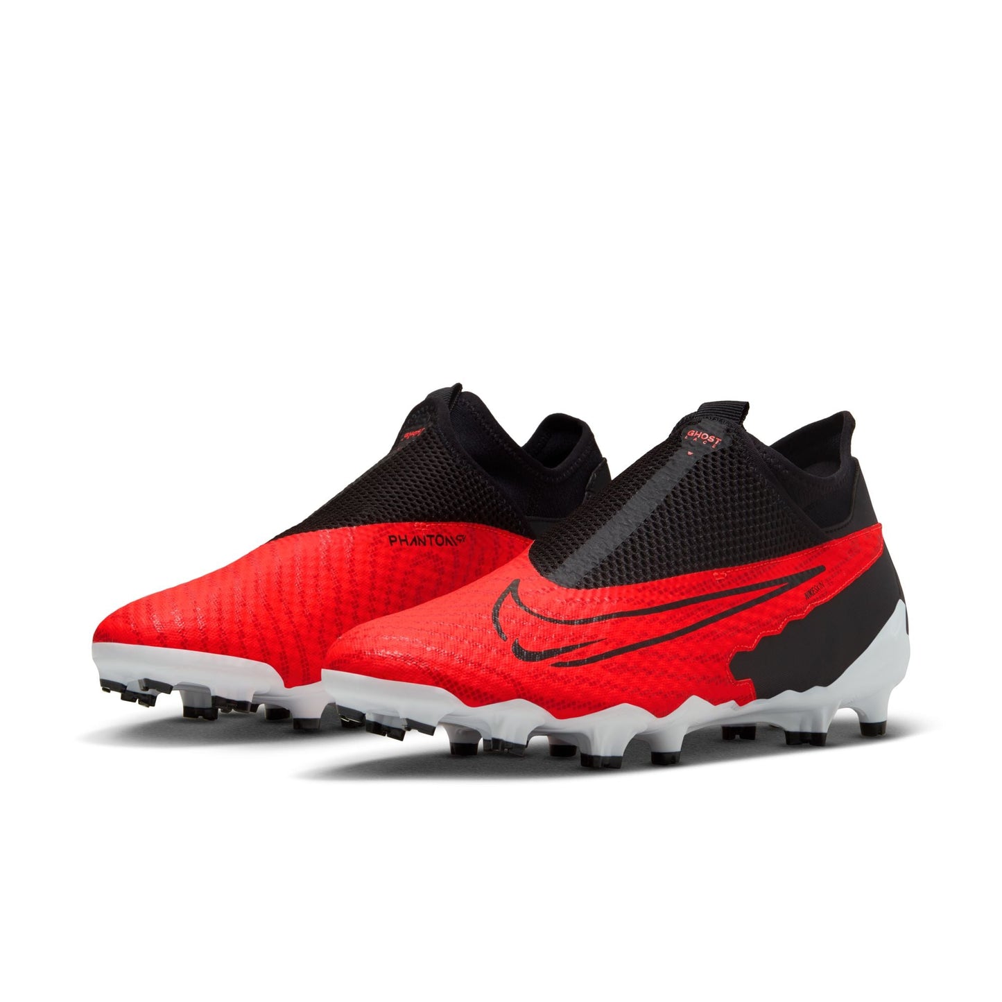 Nike Phantom GX Academy DF FG Firm Ground Soccer Cleat - Bright Crimson/Black/White