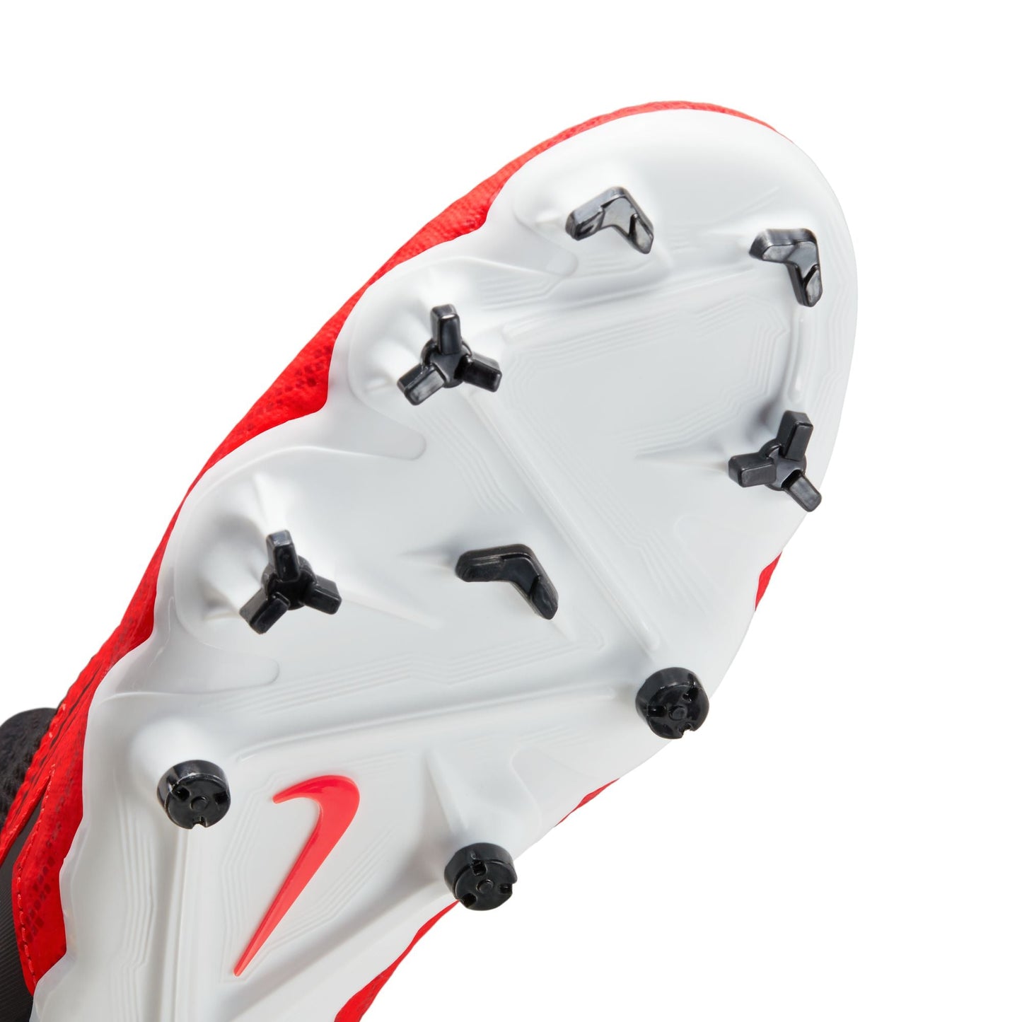 Nike Phantom GX Academy DF FG Firm Ground Soccer Cleat - Bright Crimson/Black/White