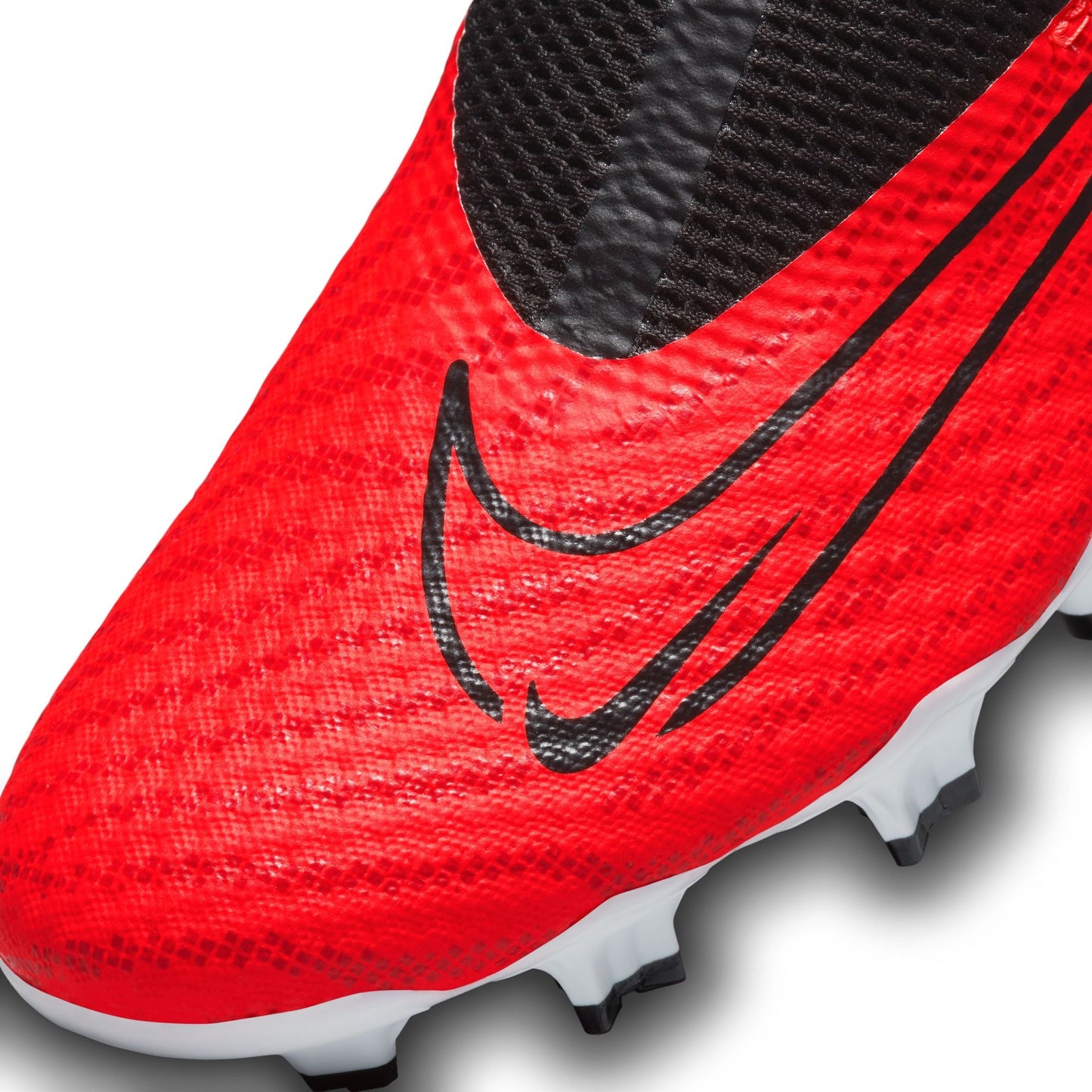 Nike Phantom GX Academy DF FG Firm Ground Soccer Cleat - Bright Crimson/Black/White