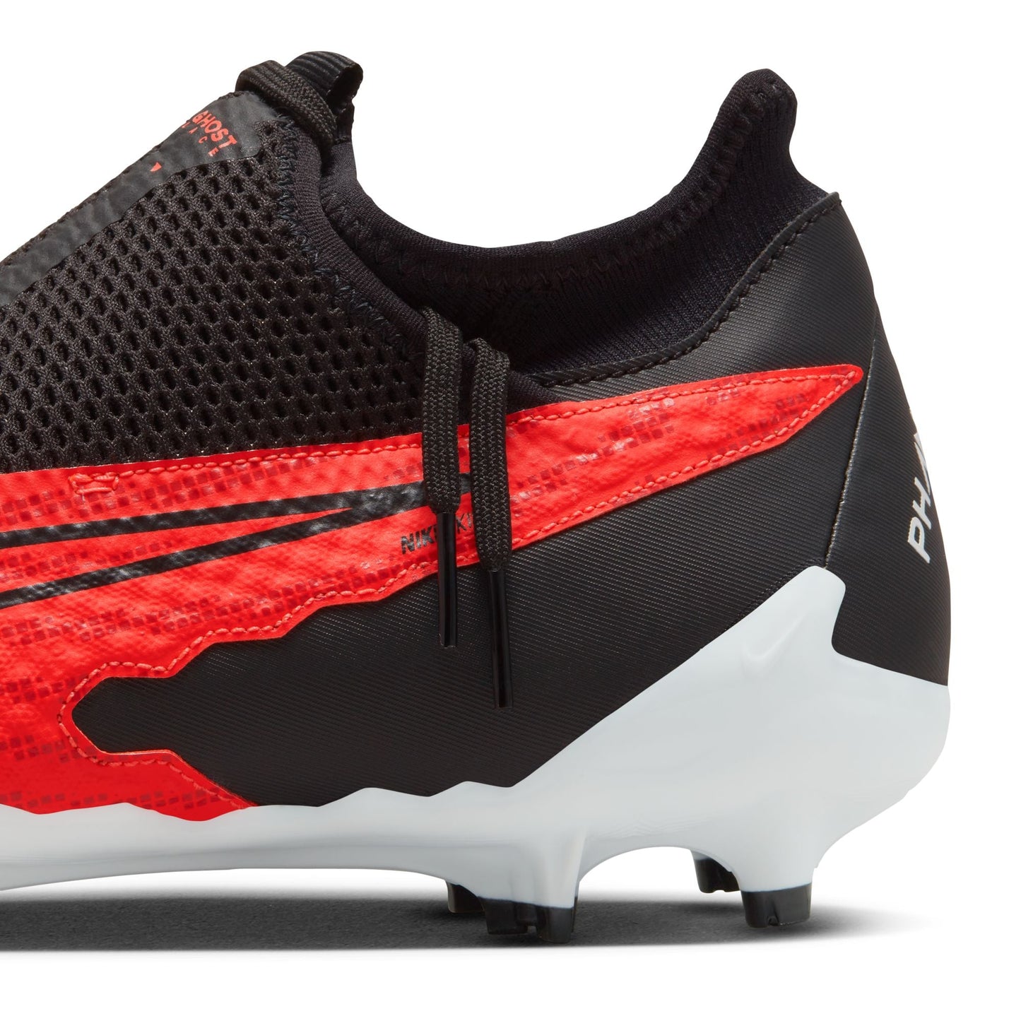 Nike Phantom GX Academy DF FG Firm Ground Soccer Cleat - Bright Crimson/Black/White