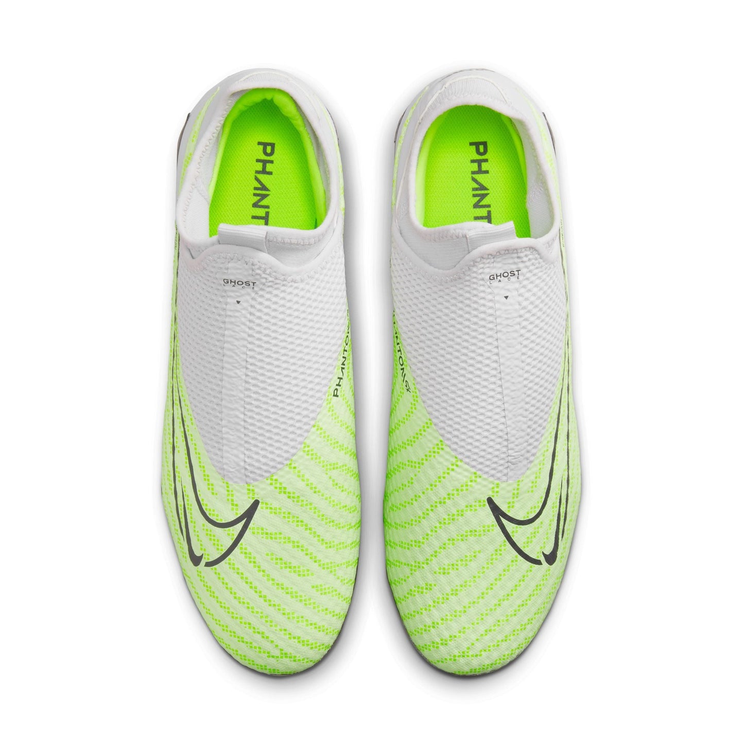 Nike Phantom GX Academy DF FG Firm Ground Soccer Cleat - BarelyVolt/Grey/Grape