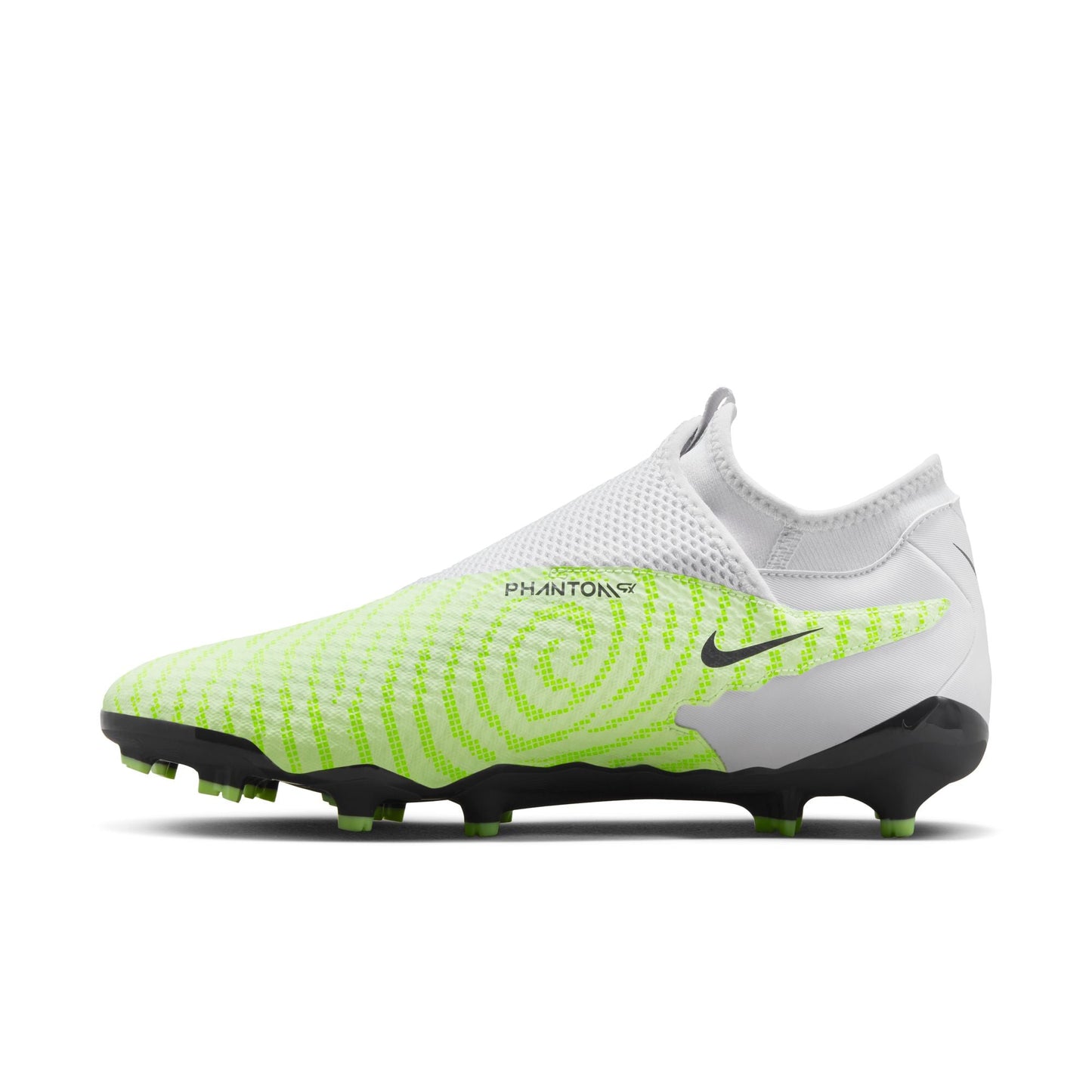 Nike Phantom GX Academy DF FG Firm Ground Soccer Cleat - BarelyVolt/Grey/Grape