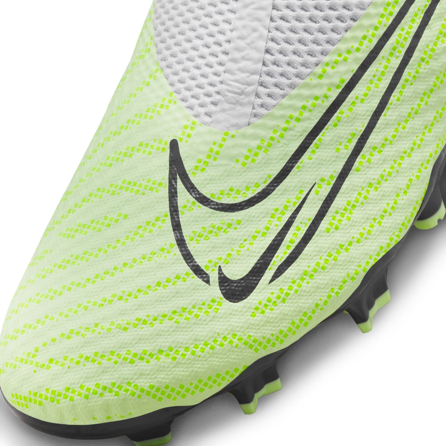 Nike Phantom GX Academy DF FG Firm Ground Soccer Cleat - BarelyVolt/Grey/Grape