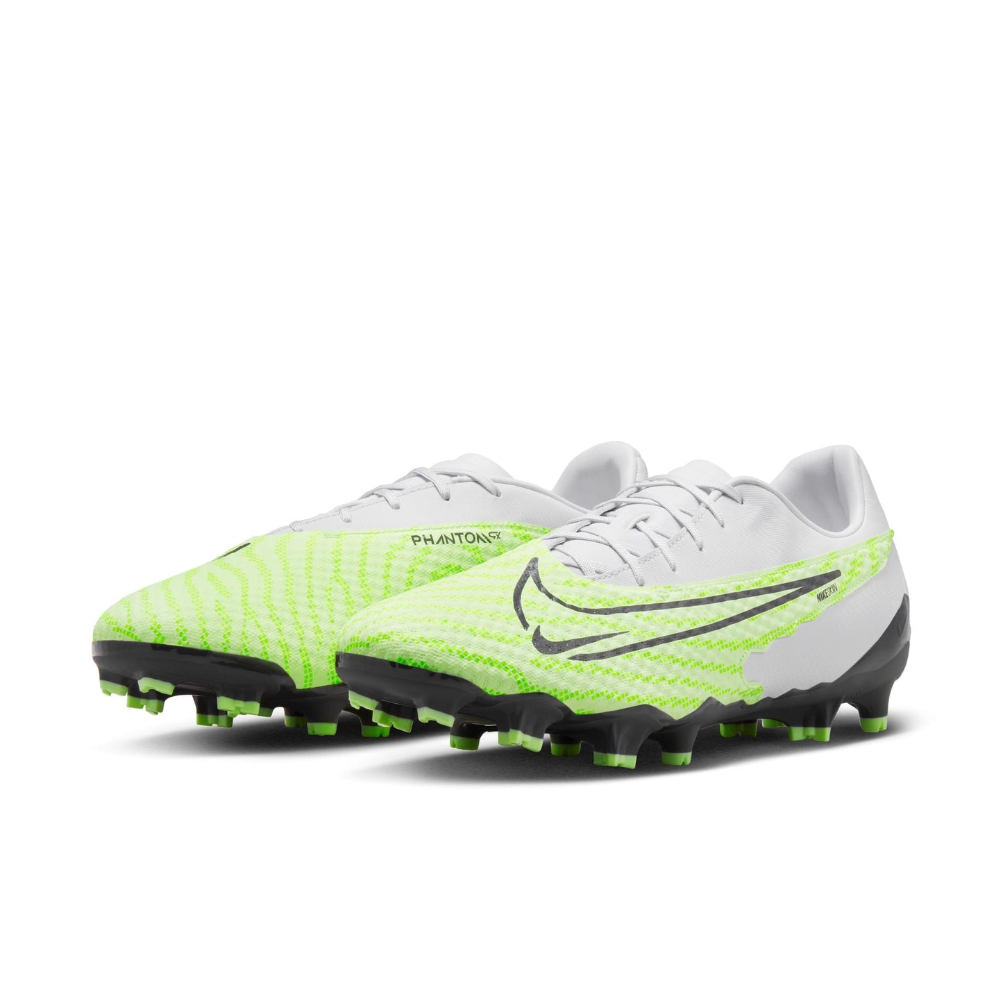 Nike Phantom GX Academy FG/MG Firm Ground Soccer Cleat - Grey/Volt/Grape