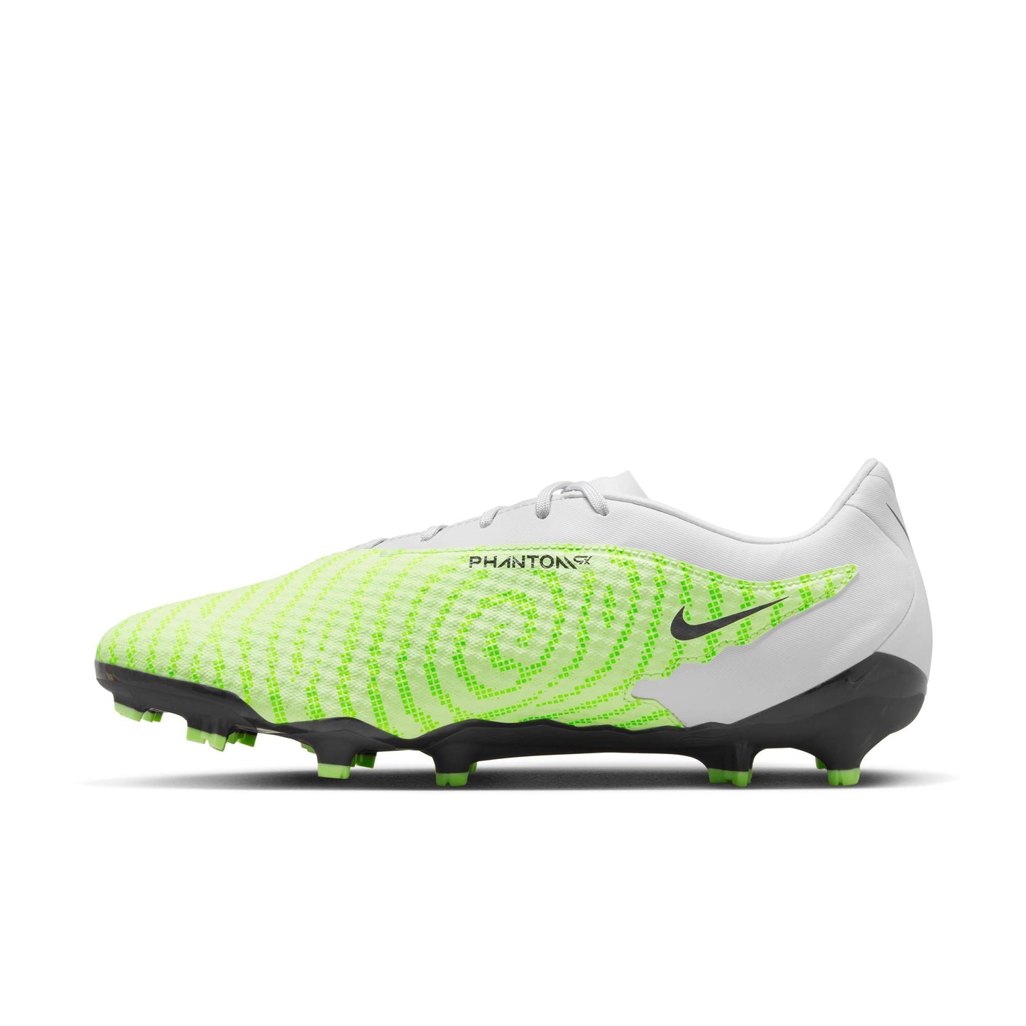 Nike Phantom GX Academy FG/MG Firm Ground Soccer Cleat - Grey/Volt/Grape