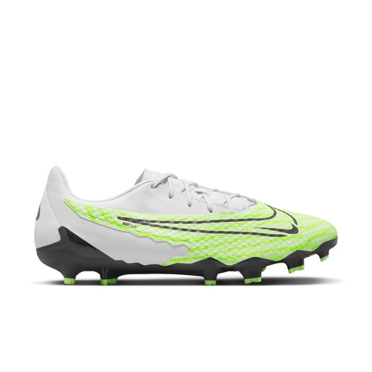 Nike Phantom GX Academy FG/MG Firm Ground Soccer Cleat - Grey/Volt/Grape