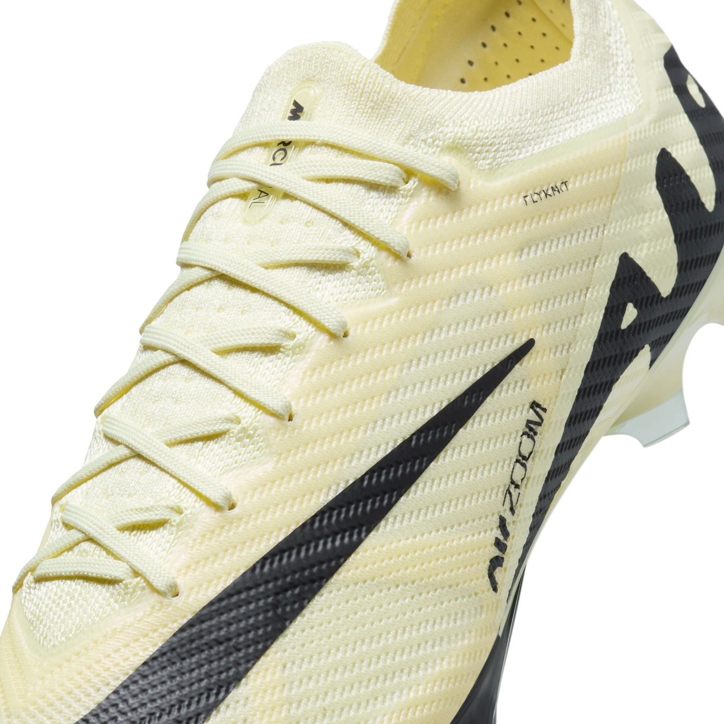 Nike Air Zoom Mercurial Vapor 15 Elite FG Firm Ground Soccer Cleat - Lemonade/Black