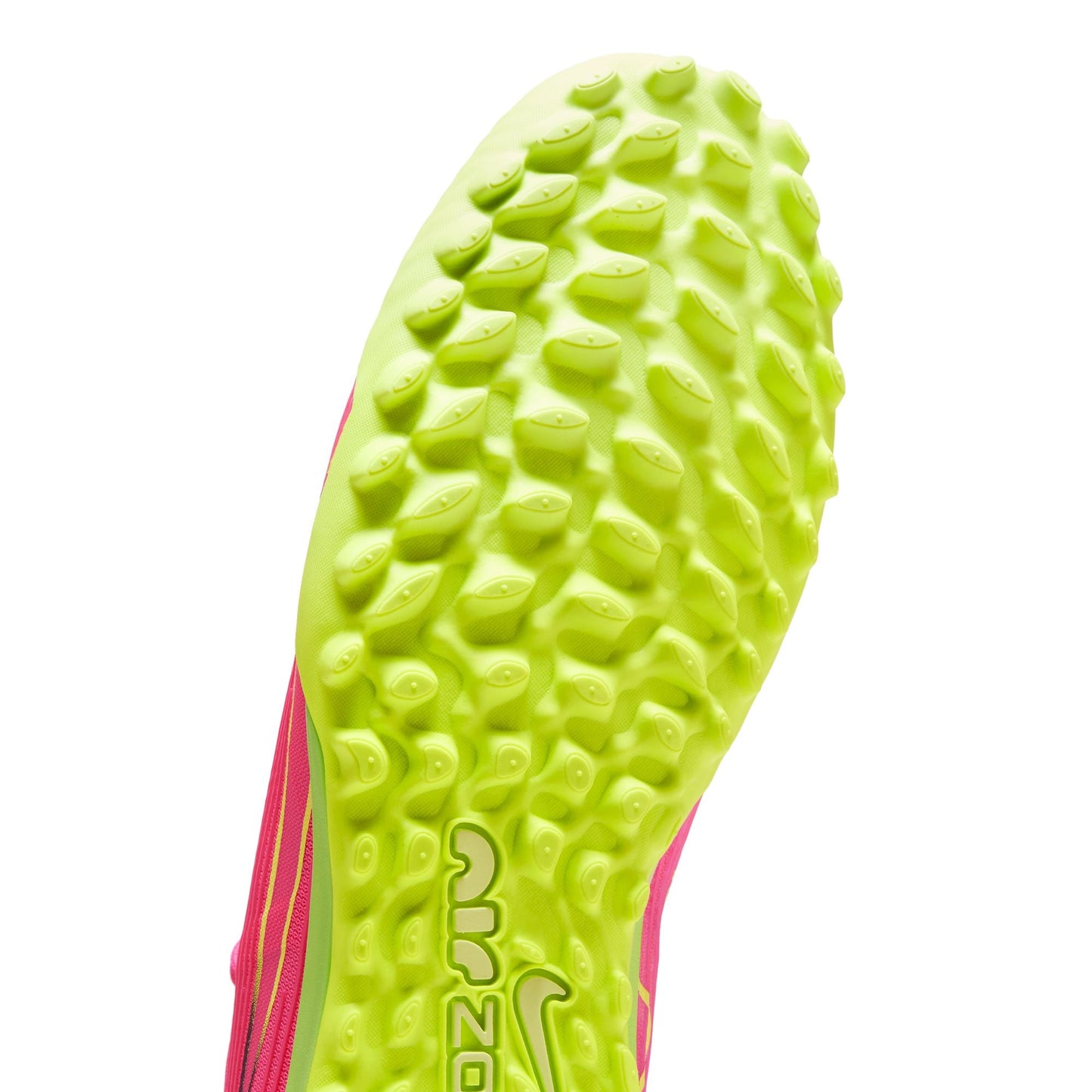 Nike Zoom Mercurial Vapor 15 Pro TF Soccer Cleat - PinkBlast/Volt/Grey