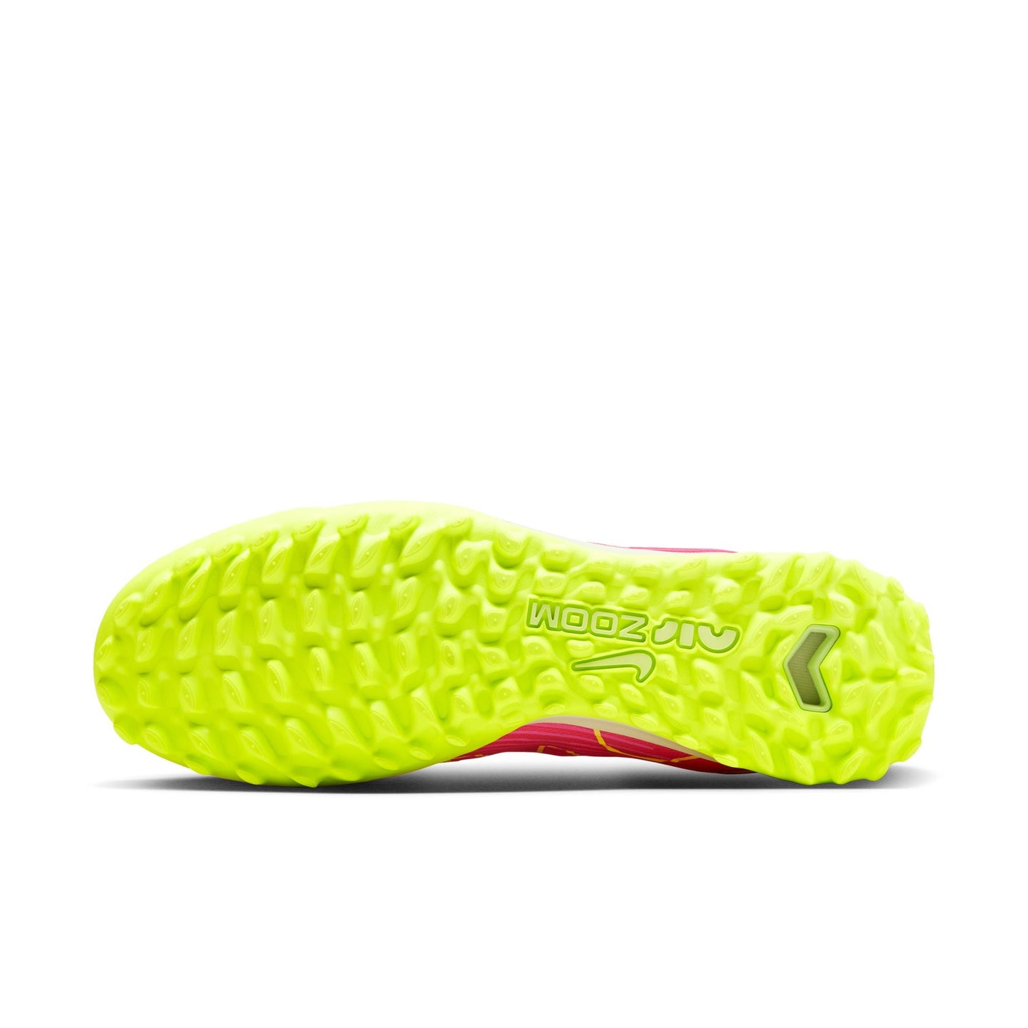 Nike Zoom Mercurial Vapor 15 Pro TF Soccer Cleat - PinkBlast/Volt/Grey