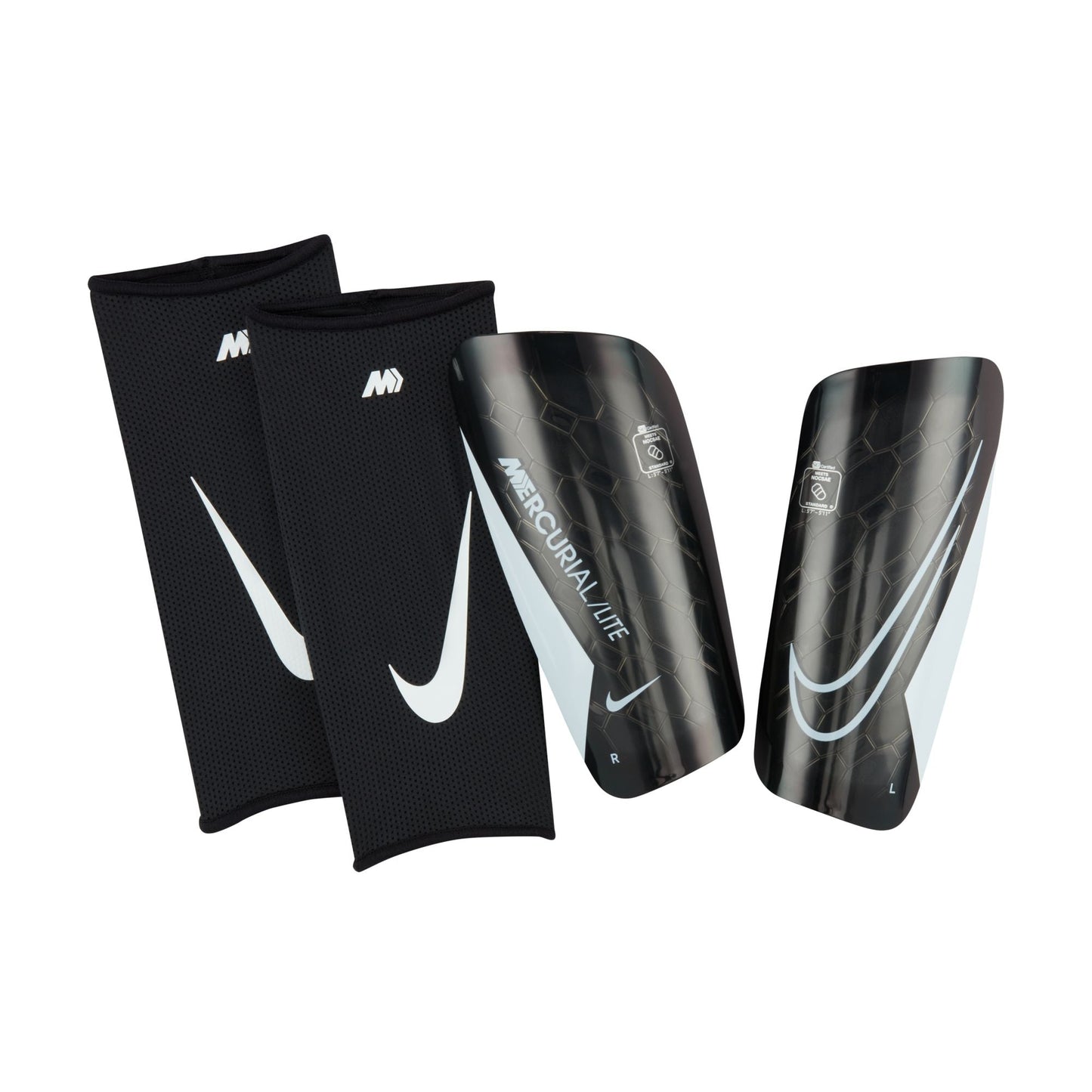 Nike Mercurial Lite Shin Guard – Black/White