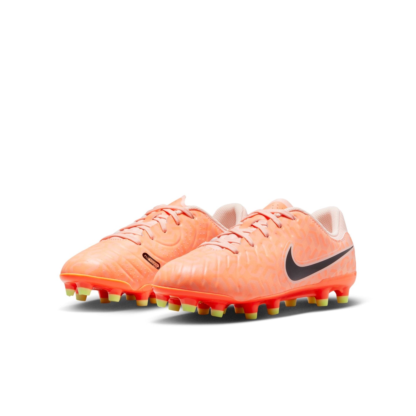 Nike Junior Tiempo Legend 10 Academy FG/MG Firm Ground Soccer Cleat  - Guava Ice/Black