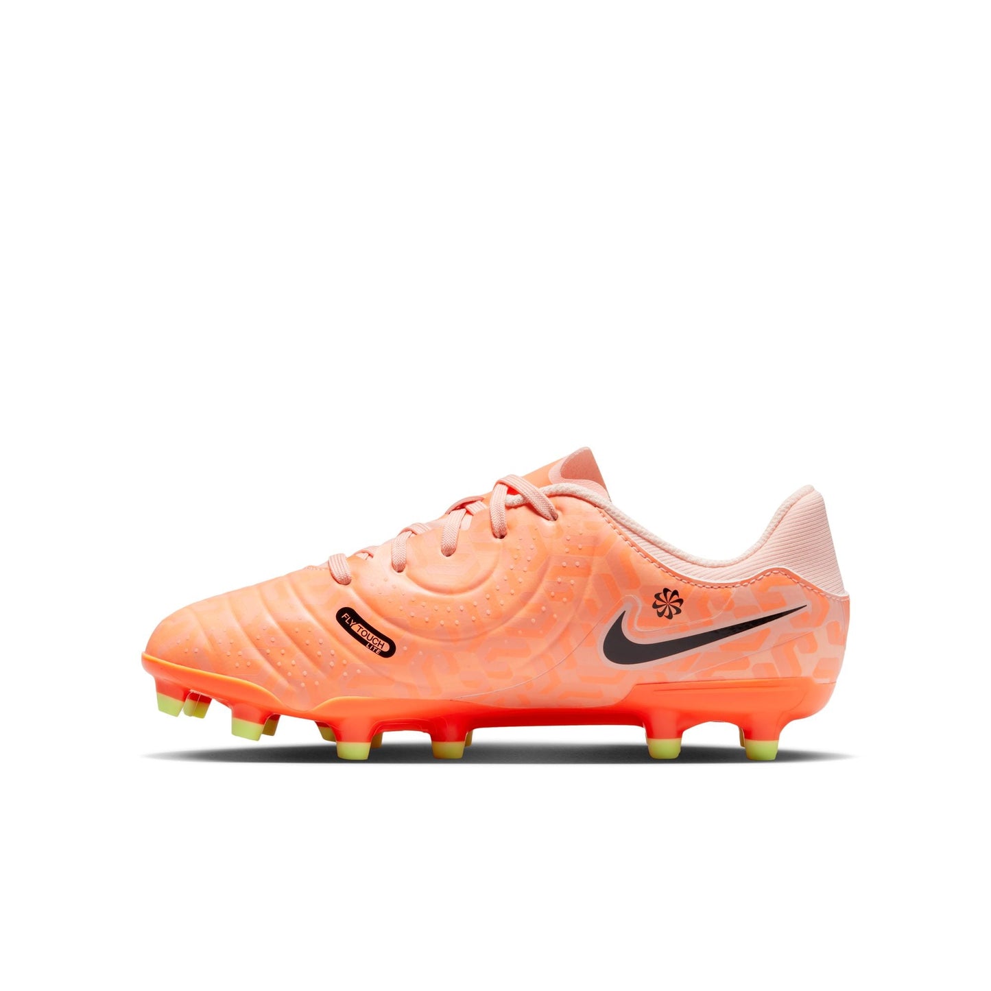 Nike Junior Tiempo Legend 10 Academy FG/MG Firm Ground Soccer Cleat  - Guava Ice/Black