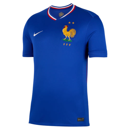 Men's Replica Nike Dri-FIT Soccer France 2024 Home Jersey