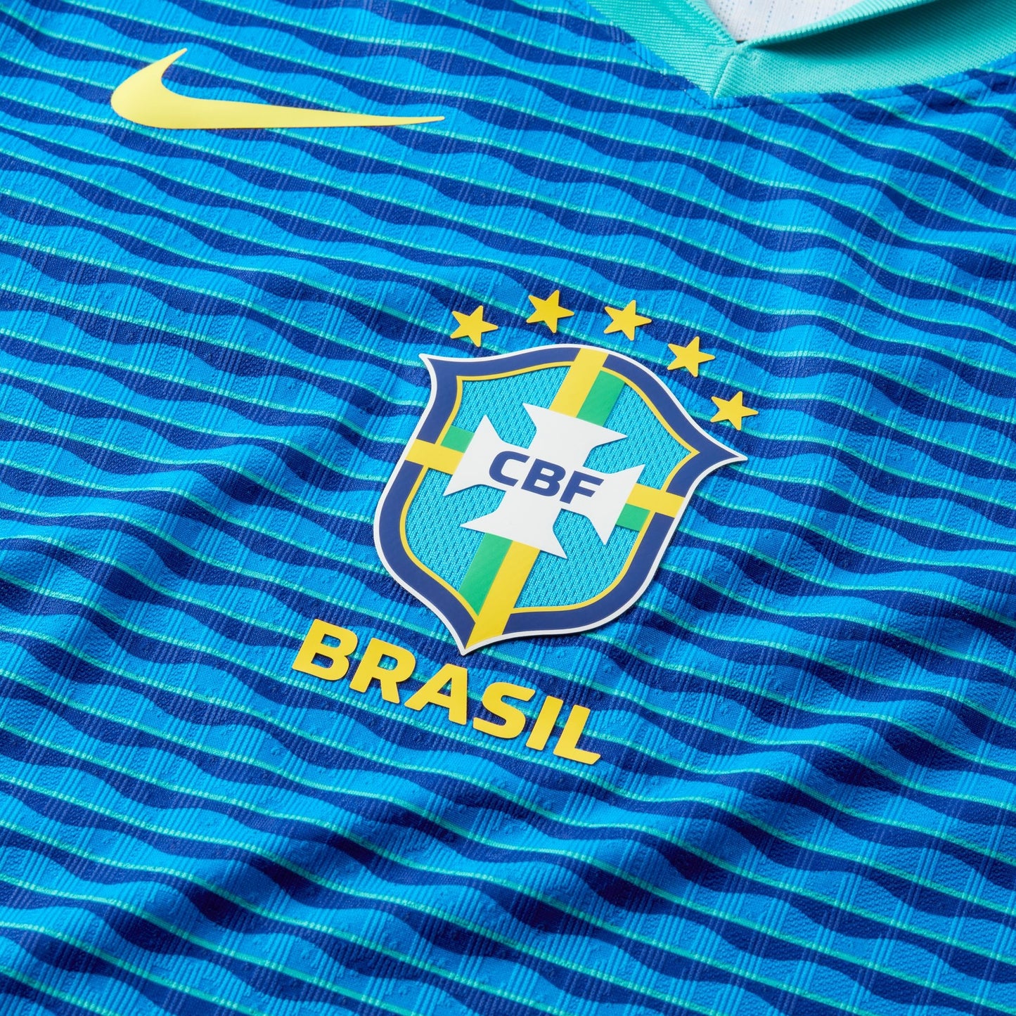 Men's Authentic Nike Dri-FIT ADV Soccer Brazil 2024 Away Jersey