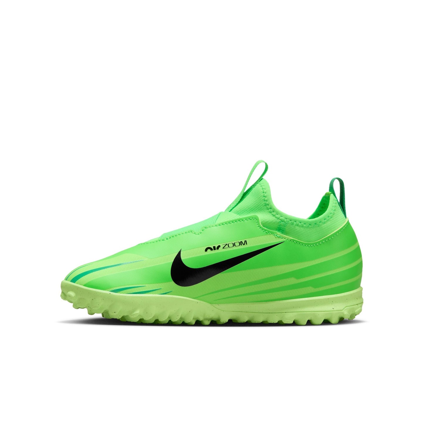 Nike Junior Zoom Mercurial Vapor 15 Dream Speed Academy TF Turf Soccer Cleat - Green Strike/Black/Stadium Green