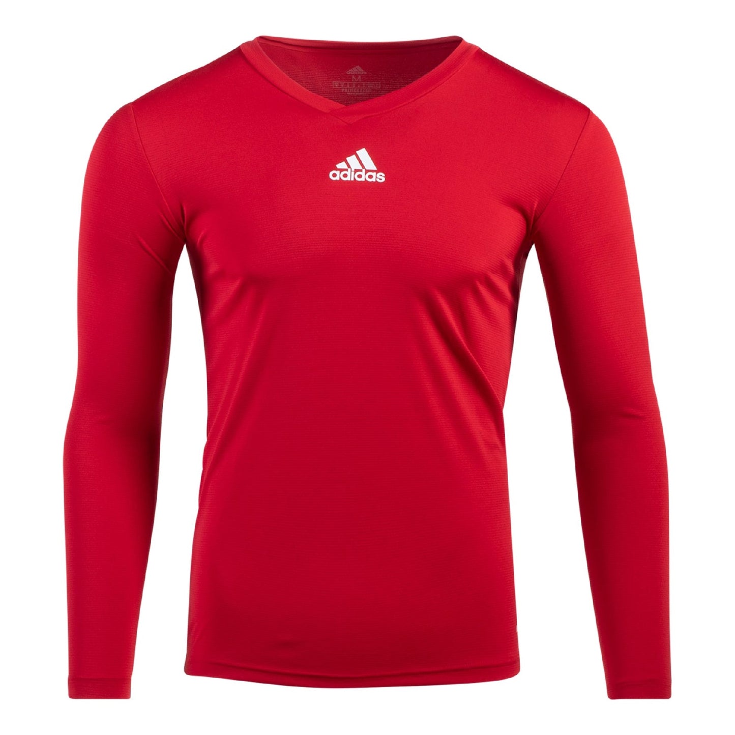 Adidas Long Sleeve Base Compression Tee - Red