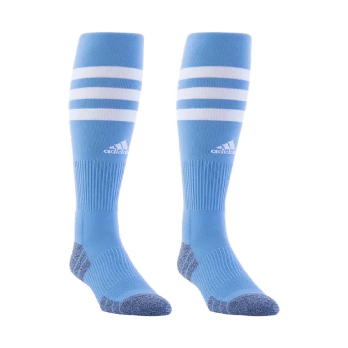 Adidas Hoop Sock - Light Blue/White