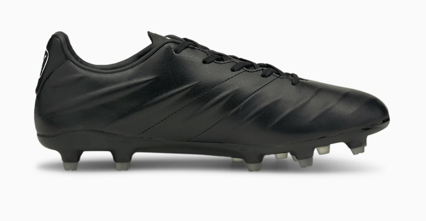 Puma King Pro21 FG Firm Ground Soccer Cleat - Black/Puma White