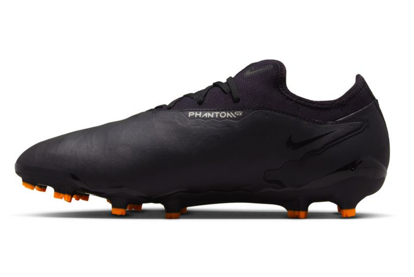 Nike Phantom GX Pro FG Firm Ground Soccer Cleat - Black/White/Gray/Orange