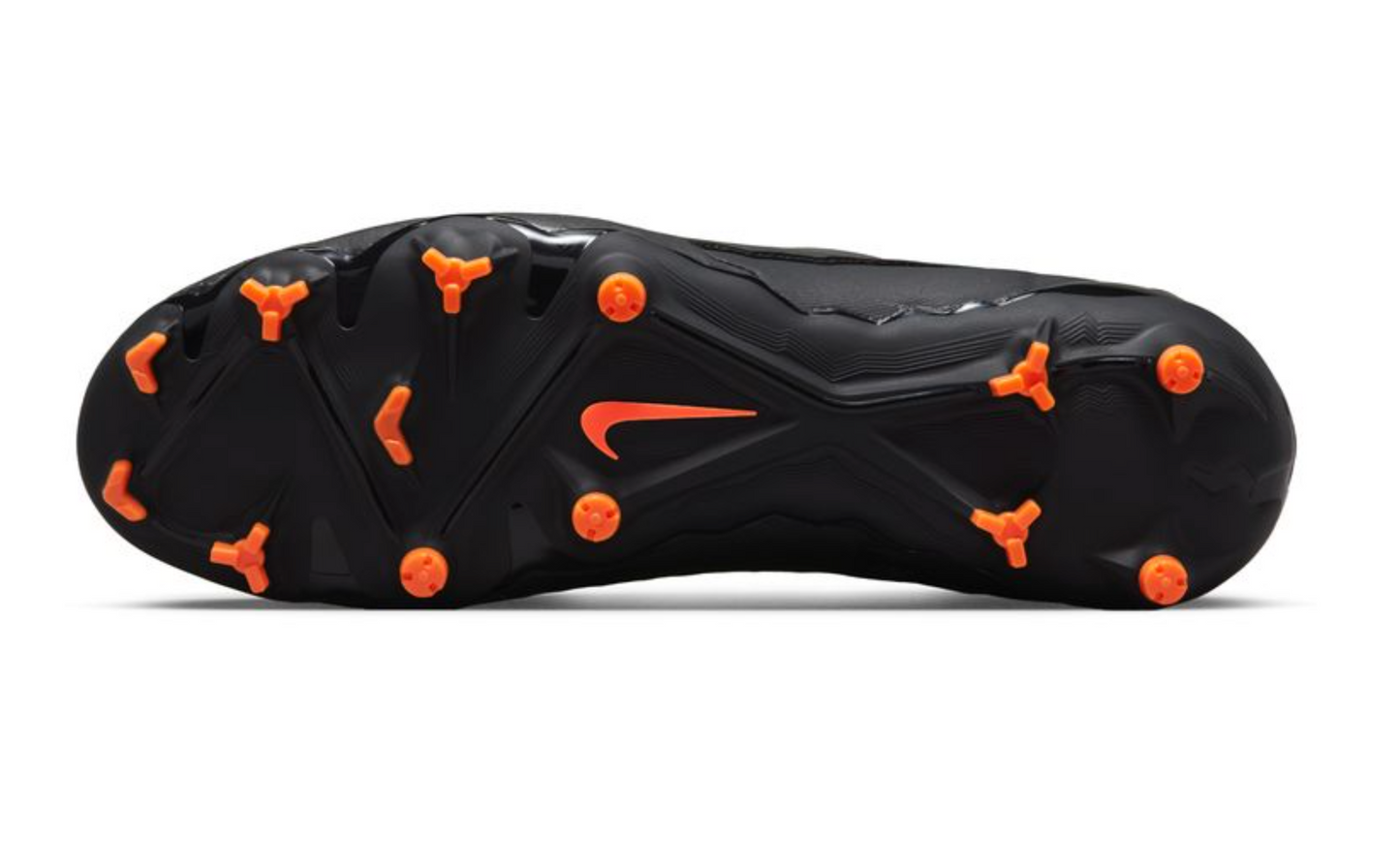 Nike Phantom GX Pro FG Firm Ground Soccer Cleat - Black/White/Gray/Orange