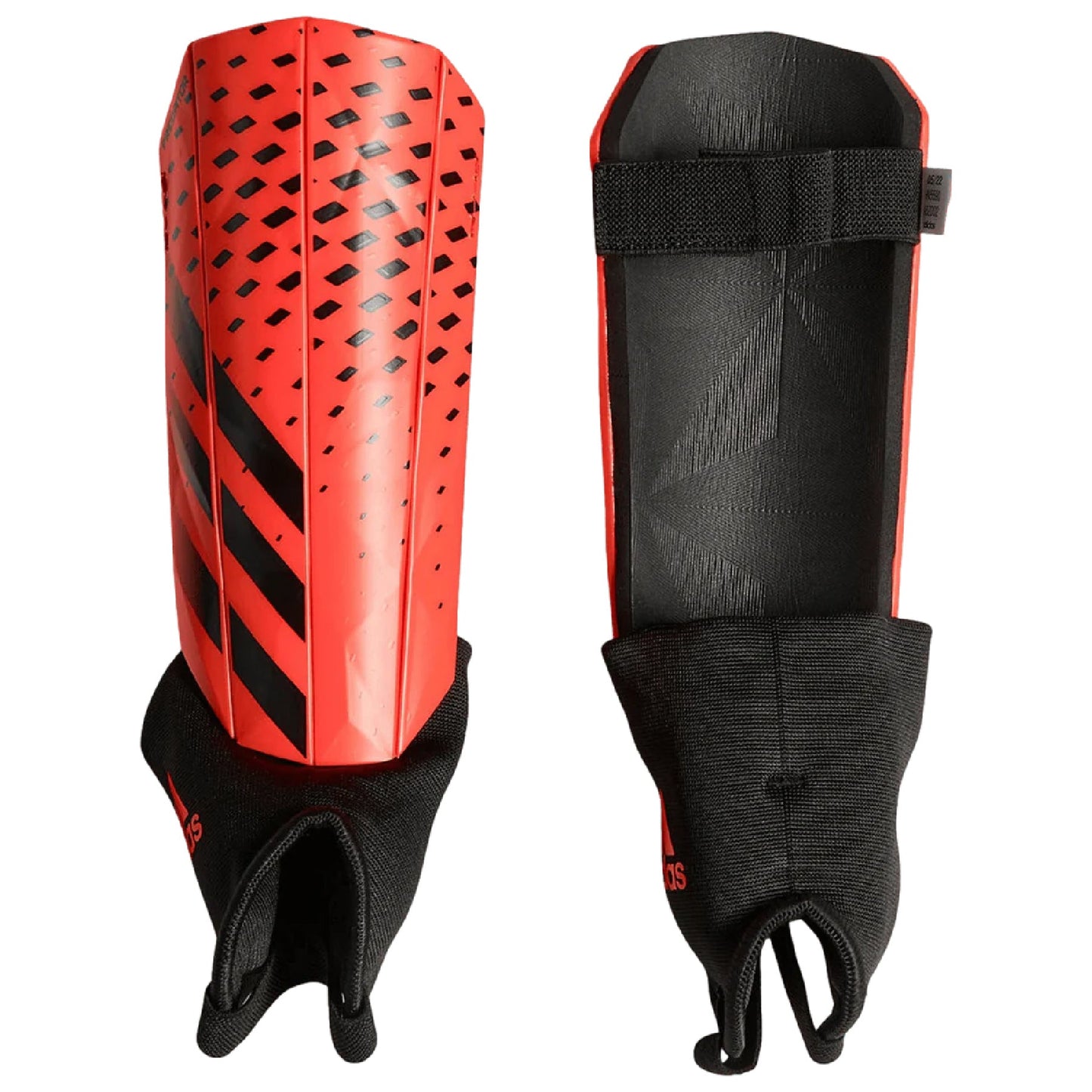 Adidas X Match JUNIORS Shin Guards - Solar Orange / Black