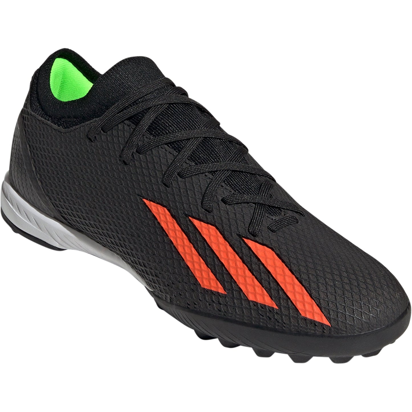 Adidas X Speedportal.3 TF Turf Soccer Cleat - Core Black/Solar Red/Solar Green