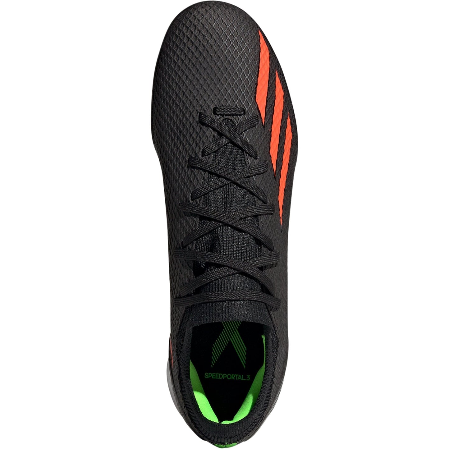 Adidas X Speedportal.3 TF Turf Soccer Cleat - Core Black/Solar Red/Solar Green