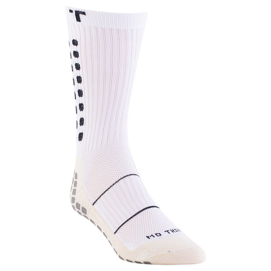 TRUSOX 3.0 Thin Crew Socks - White/Black